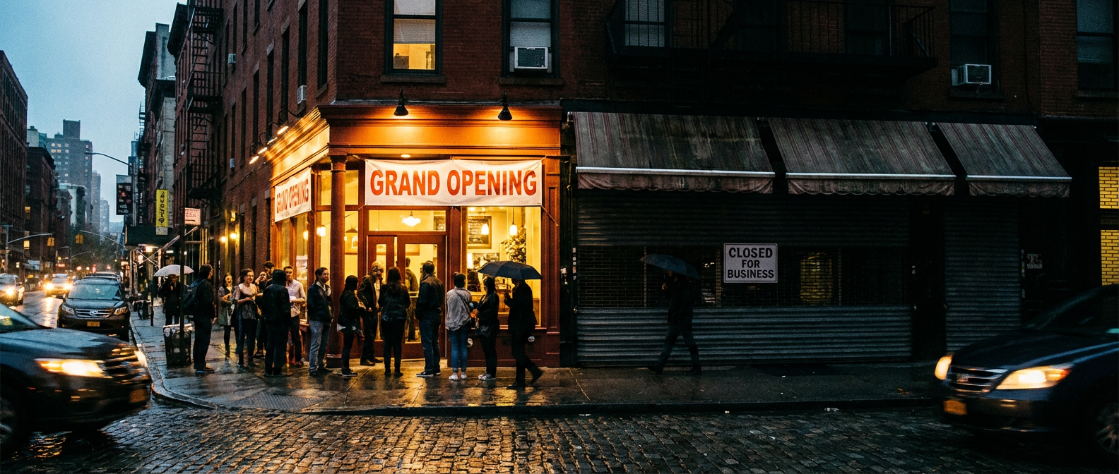 The Quiet Revolution Happening on Our Block: How Restaurant Closures Tell Stories