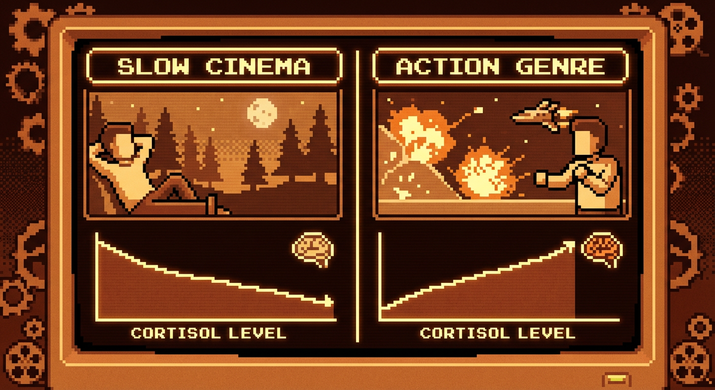 Illustration for The Slow Cinema Movement Is Real, and Your Gen Z Friends Are Actually Into It (No Cap)